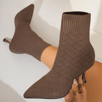 Odile | Women's Ankle Boots with Pointed Toe and Refined Heel