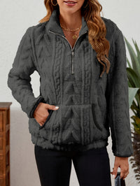 Edith | Women's Half Zip Pullover with Plush Texture and Soft Warmth