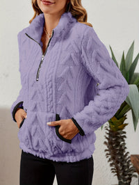 Edith | Women's Half Zip Pullover with Plush Texture and Soft Warmth