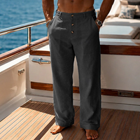 Everett | Relaxed Summer Trousers in Khaki