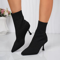 Odile | Women's Ankle Boots with Pointed Toe and Refined Heel
