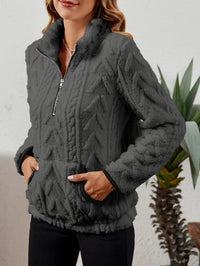 Edith | Women's Half Zip Pullover with Plush Texture and Soft Warmth