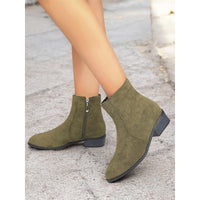 Hazel | Women's Ankle Boots with Low Block Heel and Tailored Shape