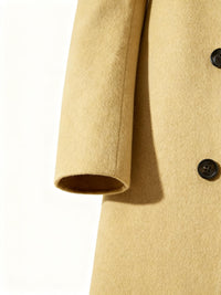 Giles | Men's Tailored Coat with Longline Shape and Clean Finish