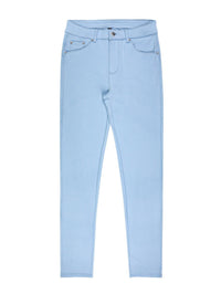 Emmeline | High-Waisted Skinny Jeans in Dark Brown