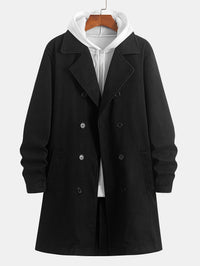 Hugh | Double-Breasted Tailored Overcoat