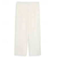Emerson | Tailored Straight-Leg Trousers in Black