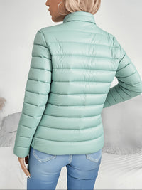 Delia | Women's Padded Jacket with Light Quilting and Clean Lines