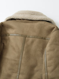 Rosabel | Cosy Biker Jacket in Black