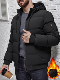 Fergus | Men's Hooded Quilted Jacket with Insulated Lining