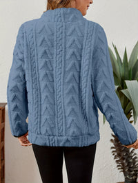 Edith | Women's Half Zip Pullover with Plush Texture and Soft Warmth
