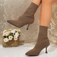 Odile | Women's Ankle Boots with Pointed Toe and Refined Heel
