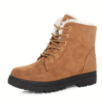 Colette | Women's Ankle Boots with Lace Up Front and Warm Lining