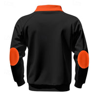 Jasper | Men's Quarter Zip Pullover with Stand Collar and Soft Feel