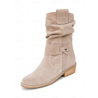 Josephine | Women's Ankle Boots with Block Heel and Slouch Shape