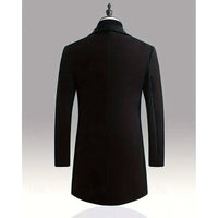 Chester | Refined Long Overcoat in Light Grey