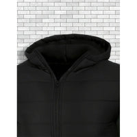 Nigel | Men's Hooded Puffer Jacket with Soft Padding and Neat Shape