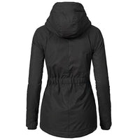 Imogen | Cosy Hooded Parka in Black