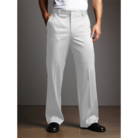 Emerson | Tailored Straight-Leg Trousers in Black