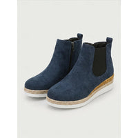 Ottilie | Women's Chelsea Boots with Wedge Heel and Classic Shape