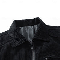 Roman | Textured Lapel Jacket in Grey