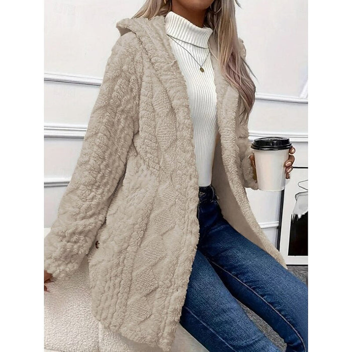 Elspeth | Women's Hooded Jacket with Plush Feel and Soft Warmth