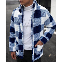 Hector | Men's Check Jacket with Plush Lining and Soft Feel