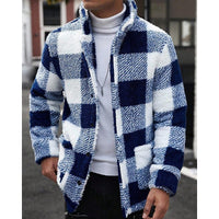 Hector | Men's Check Jacket with Plush Lining and Soft Feel