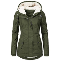 Imogen | Cosy Hooded Parka in Black