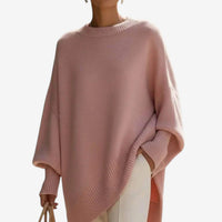 Helene | Women's Poncho with Asymmetric Drape and Soft Finish