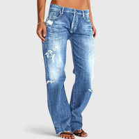 Grace | Elegant Wide-Leg Jeans in Blue