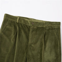 Gareth | Tailored Straight-Leg Trousers in Brown