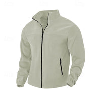Jarvis | Men's Full Zip Jacket with Stand Collar and Soft Warmth