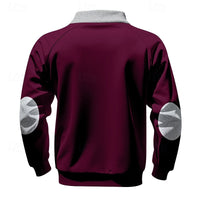 Jasper | Men's Quarter Zip Pullover with Stand Collar and Soft Feel