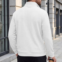 Grady | Men's Quarter Zip Pullover with Textured Knit and Classic Cut