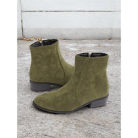 Hazel | Women's Ankle Boots with Low Block Heel and Tailored Shape