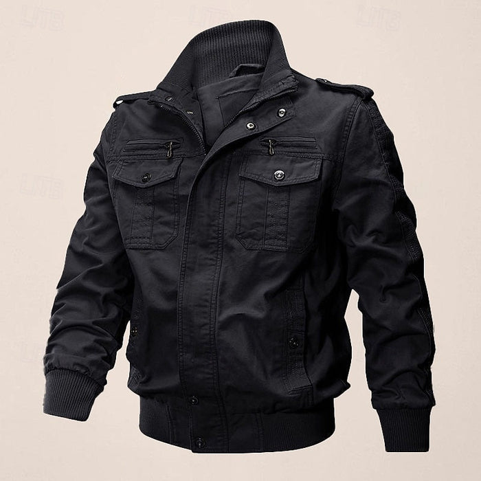 Hamish | Men's Utility Jacket with Field Style and Relaxed Fit