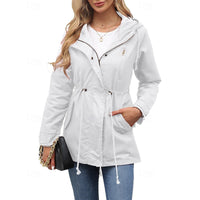 Esme | Women's Longline Utility Coat with Hood and Flattering Shape