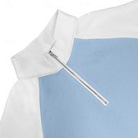 Nathaniel | Men's Quarter Zip Pullover with Gentle Texture and Warm Knit