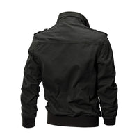 Gerald | Men's Bomber Jacket with Military Style and Warm Lining