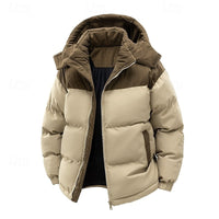 Errol | Men's Hooded Puffer Jacket with Cosy Padding and Festive Feel