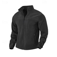 Jarvis | Men's Full Zip Jacket with Stand Collar and Soft Warmth