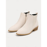 Nell | Women's Ankle Boots with Pointed Toe and Low Heel