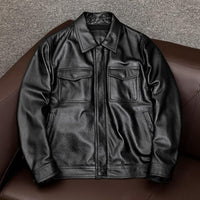 Basil | Men's Biker Jacket with Clean Classic Cut and Warm Feel