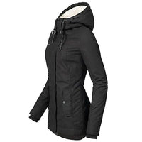 Imogen | Cosy Hooded Parka in Black