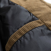 Errol | Men's Hooded Puffer Jacket with Cosy Padding and Festive Feel