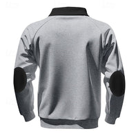 Jasper | Men's Quarter Zip Pullover with Stand Collar and Soft Feel
