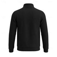 Grady | Men's Quarter Zip Pullover with Textured Knit and Classic Cut