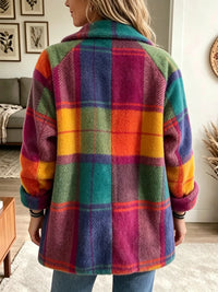 Henrietta | Women's Check Jacket with Tailored Shape and Soft Feel
