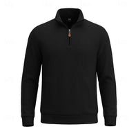 Grady | Men's Quarter Zip Pullover with Textured Knit and Classic Cut